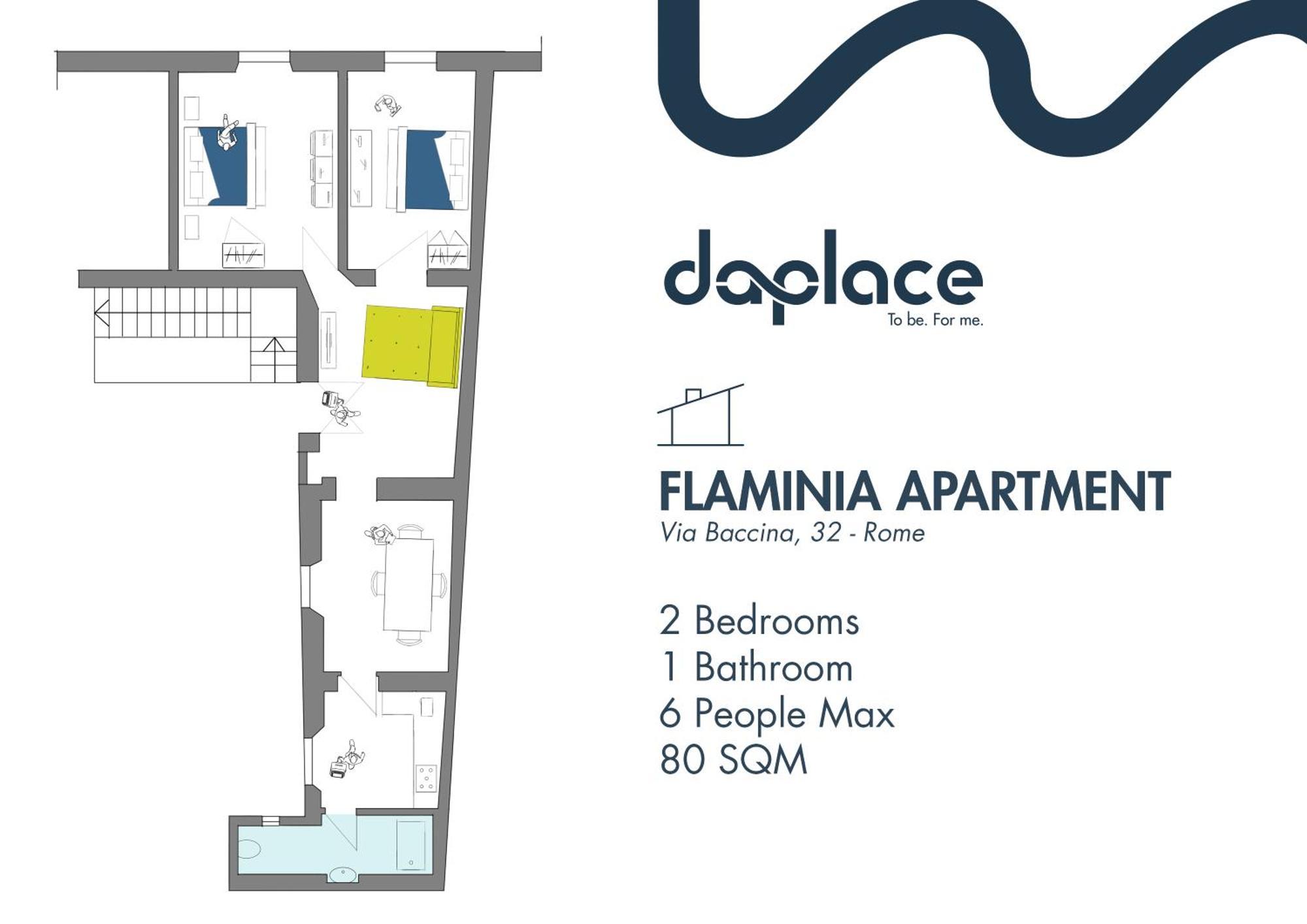 Daplace - Flaminia Apartment Рим Экстерьер фото